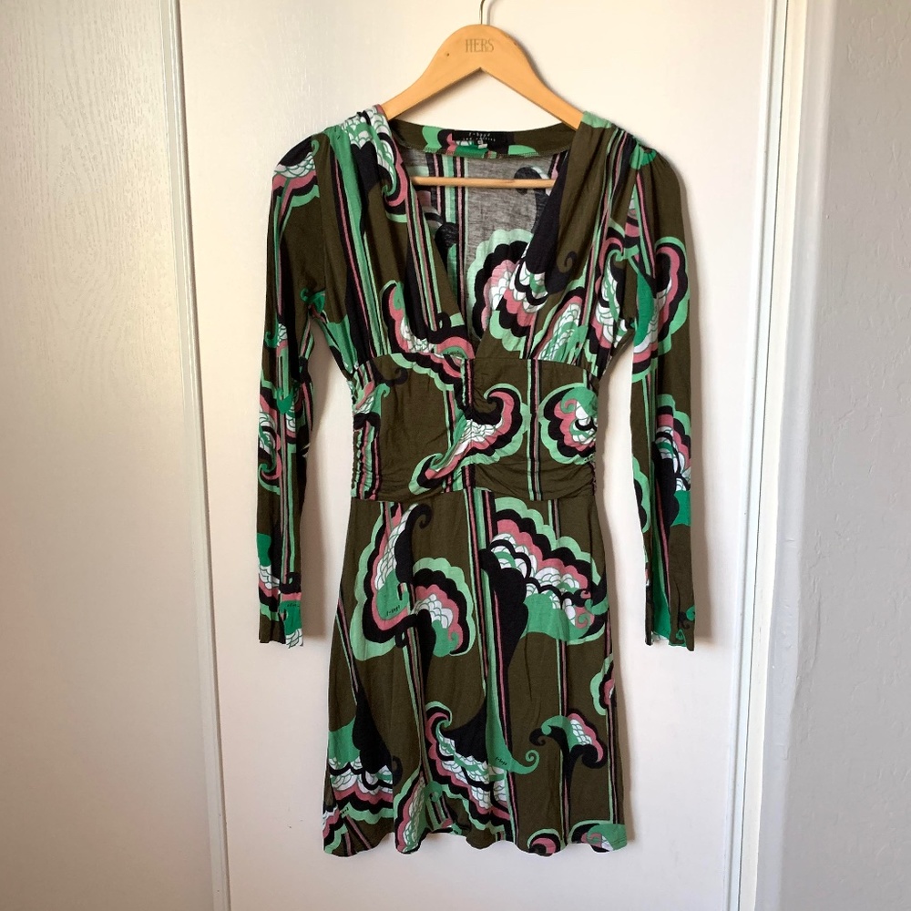 - SAVE T-bag A Line Casual Dress S